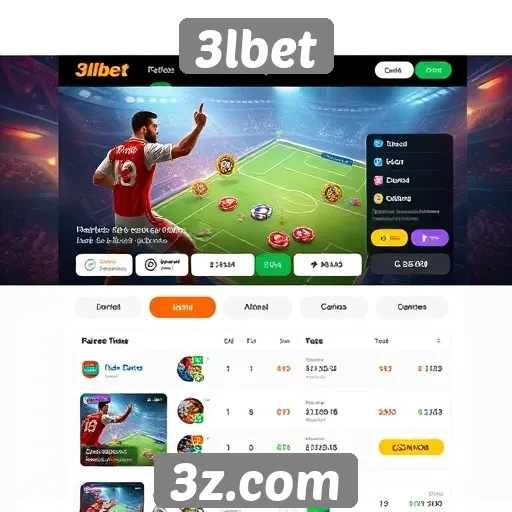 Navegação e interface do usuário no 3lbet